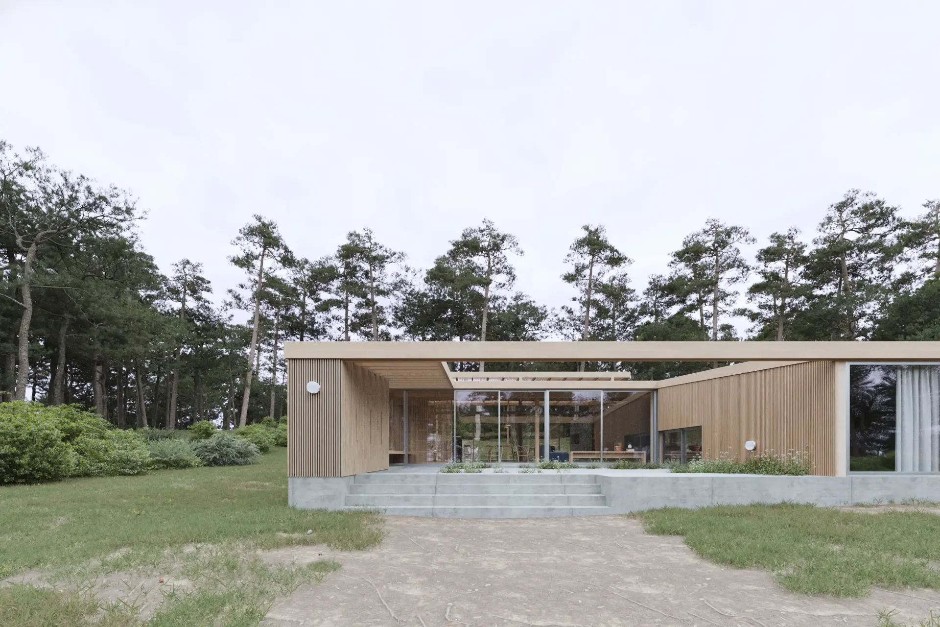 DESPEGADA - Estudio de arquitectura premium en Barra Verde, La Barra - Perspectiva