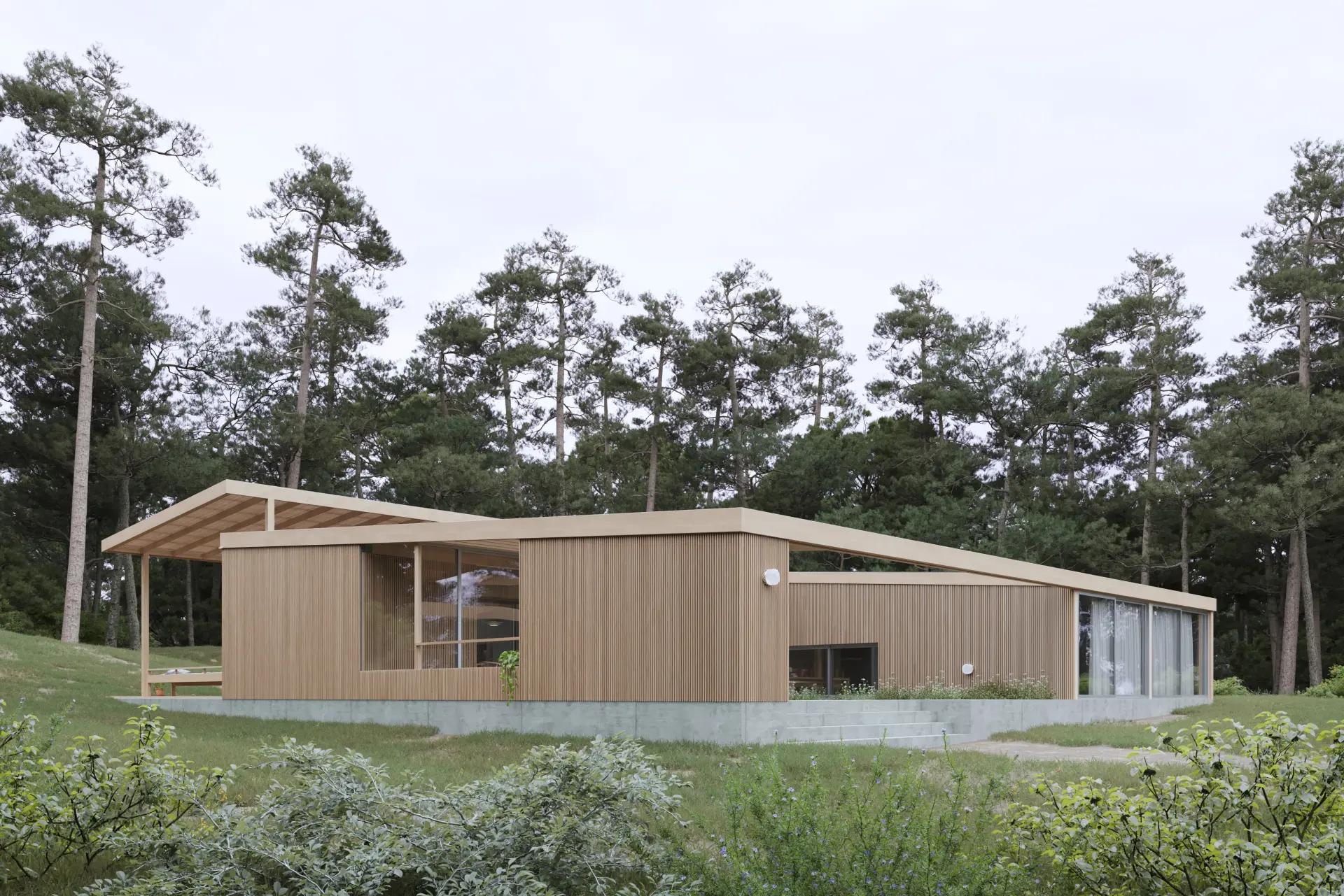 DESPEGADA - Estudio de arquitectura premium en Barra Verde, La Barra - Perspectiva