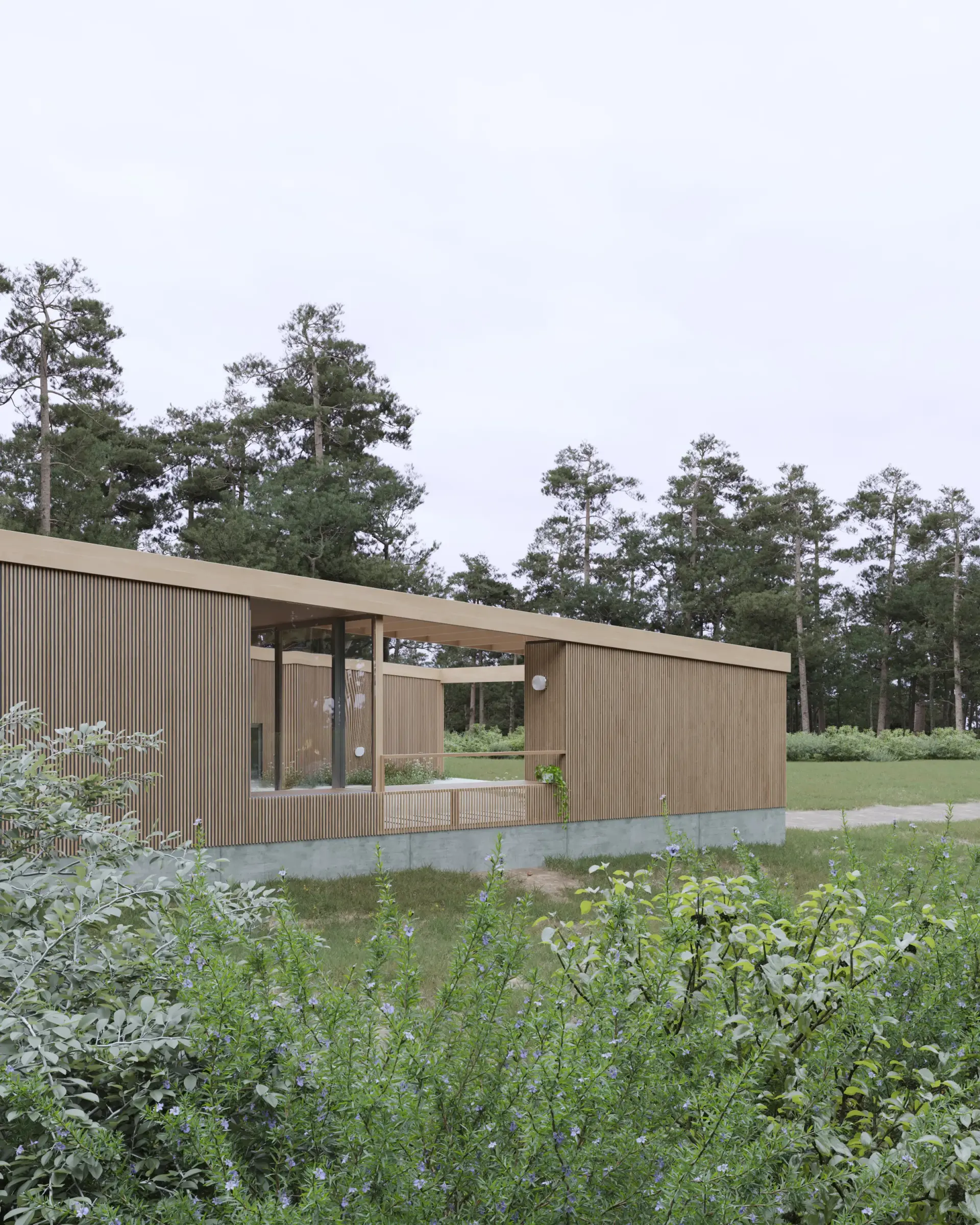 DESPEGADA - Estudio de arquitectura premium en Barra Verde, La Barra - Perspectiva