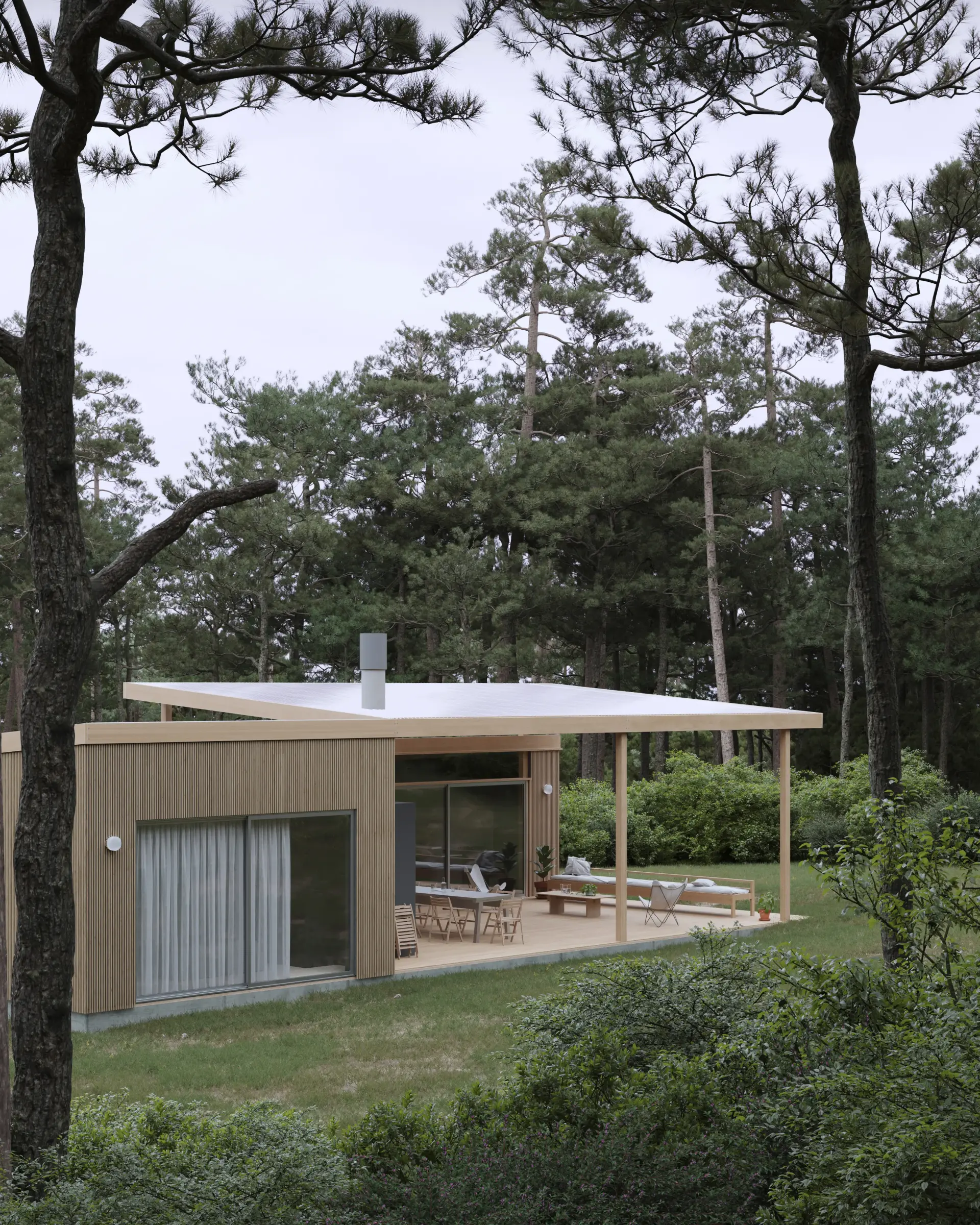 DESPEGADA - Estudio de arquitectura premium en Barra Verde, La Barra - Perspectiva