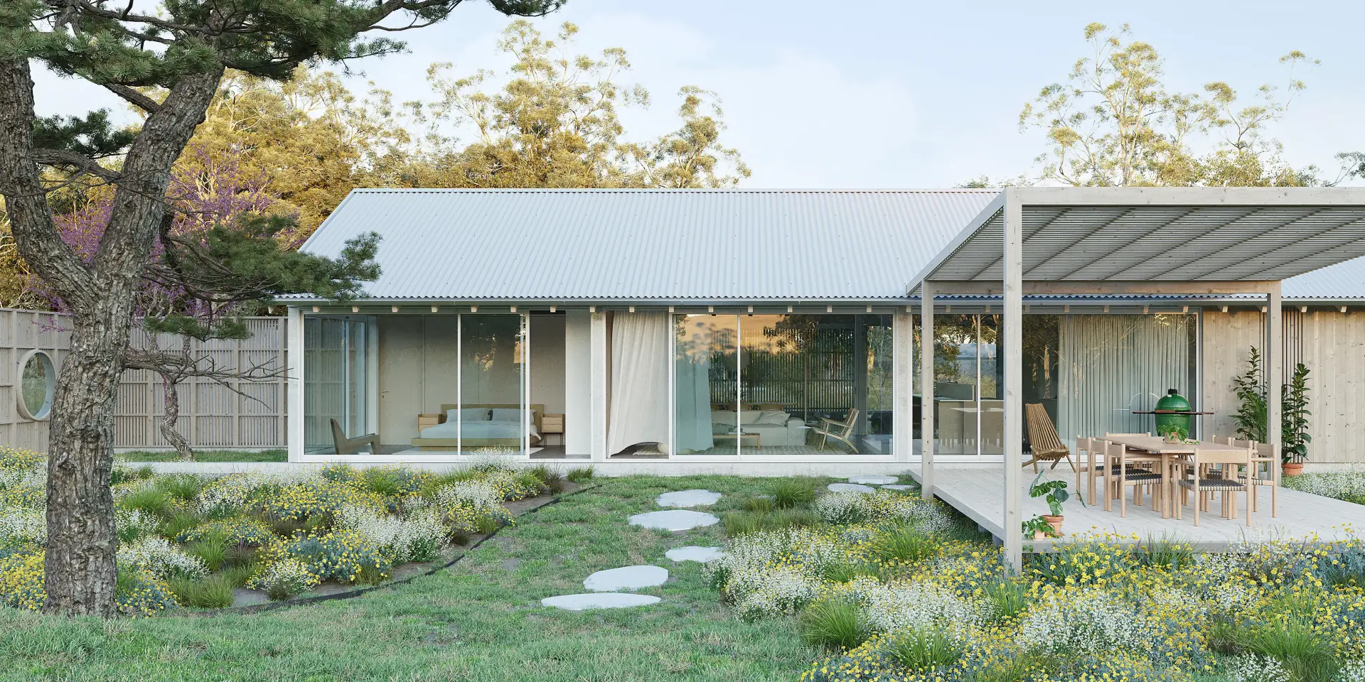 OHANA - Estudio de arquitectura premium en Don Miguel, La Barra - Perspectiva