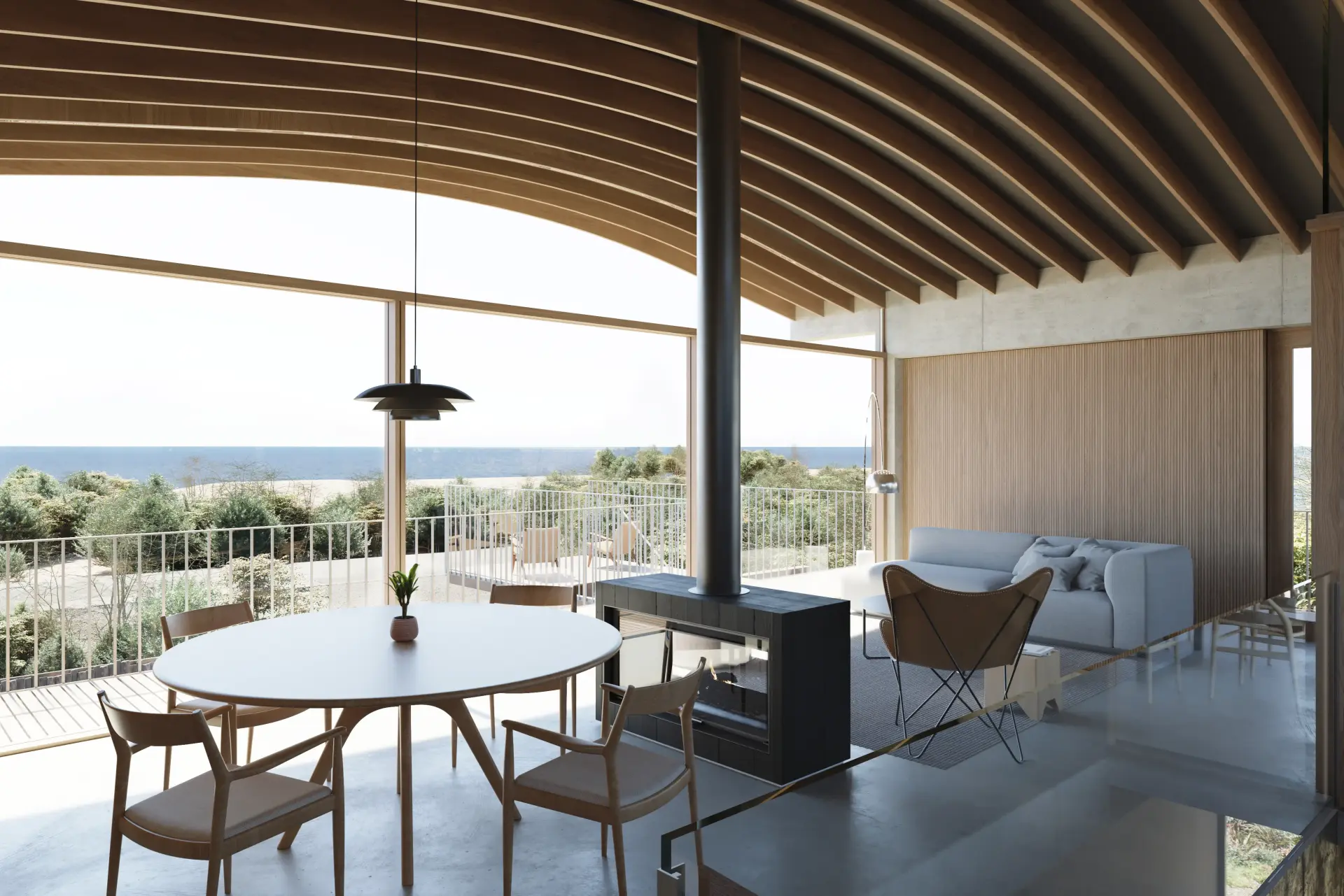 Sentido - Estudio de arquitectura premium en La Juanita, José Ignacio - Perspectiva