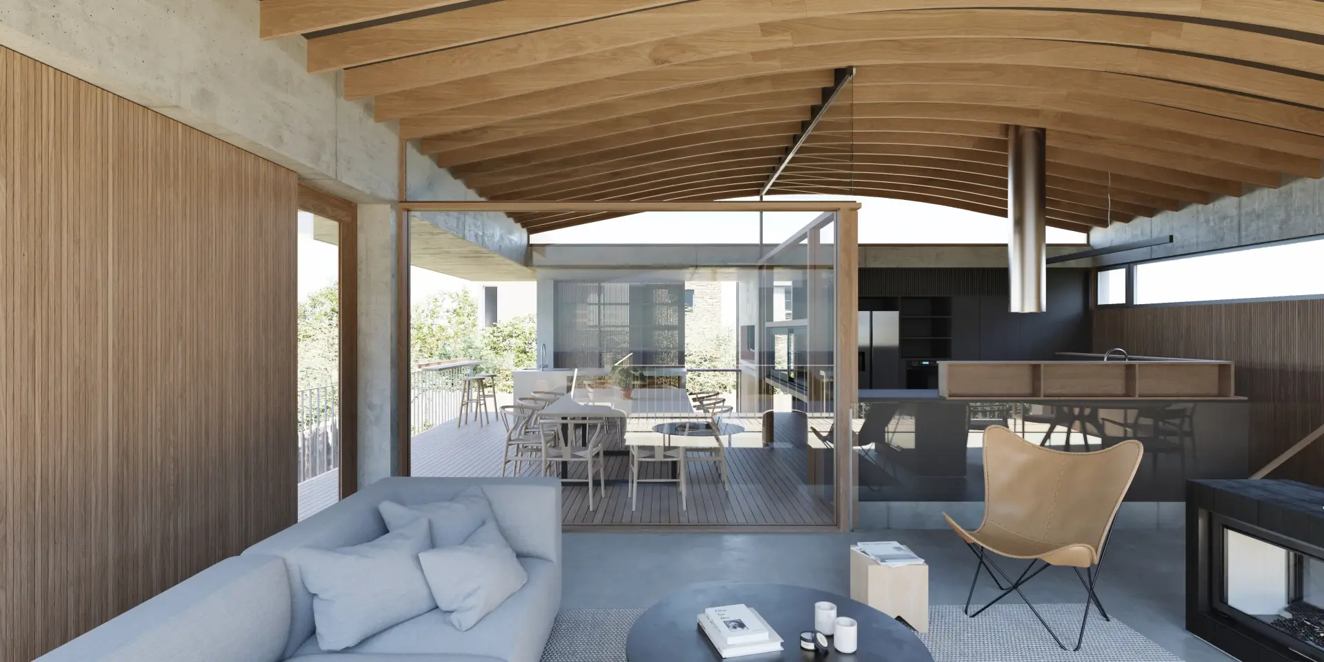 Sentido - Estudio de arquitectura premium en La Juanita, José Ignacio - Perspectiva