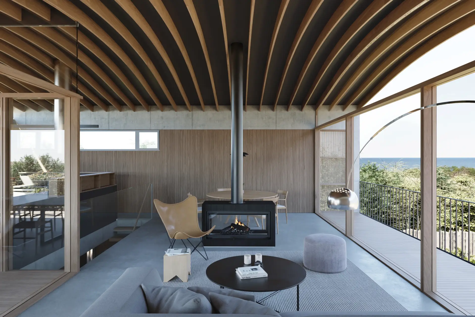 Sentido - Estudio de arquitectura premium en La Juanita, José Ignacio - Perspectiva