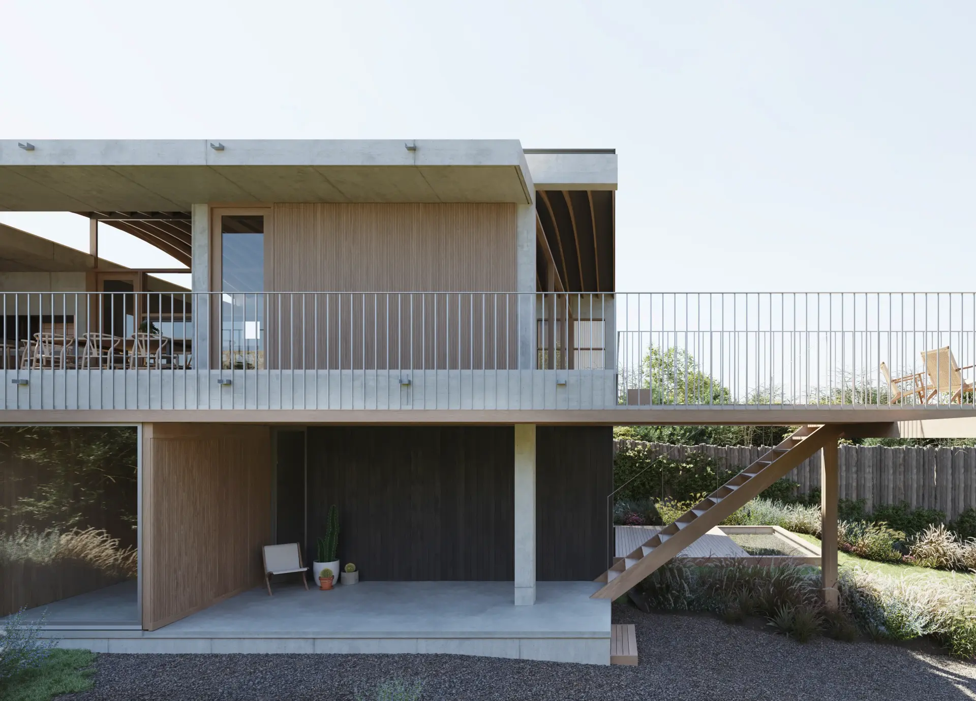 Sentido - Estudio de arquitectura premium en La Juanita, José Ignacio - Perspectiva