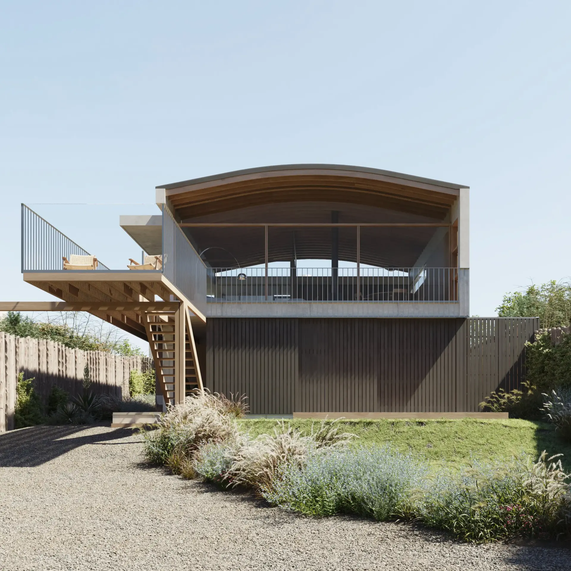 Sentido - Estudio de arquitectura premium en La Juanita, José Ignacio - Perspectiva