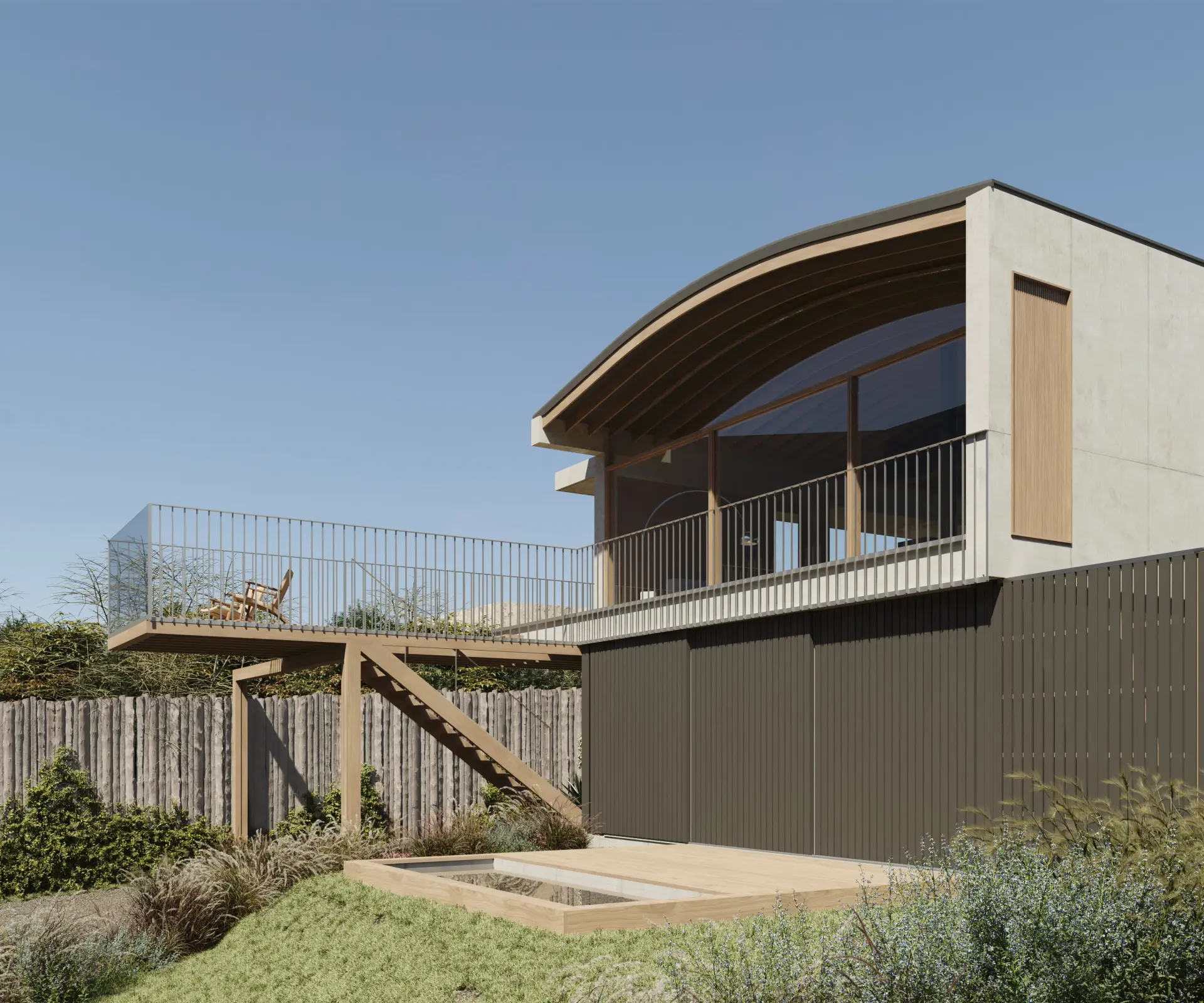 Sentido - Estudio de arquitectura premium en La Juanita, José Ignacio - Perspectiva