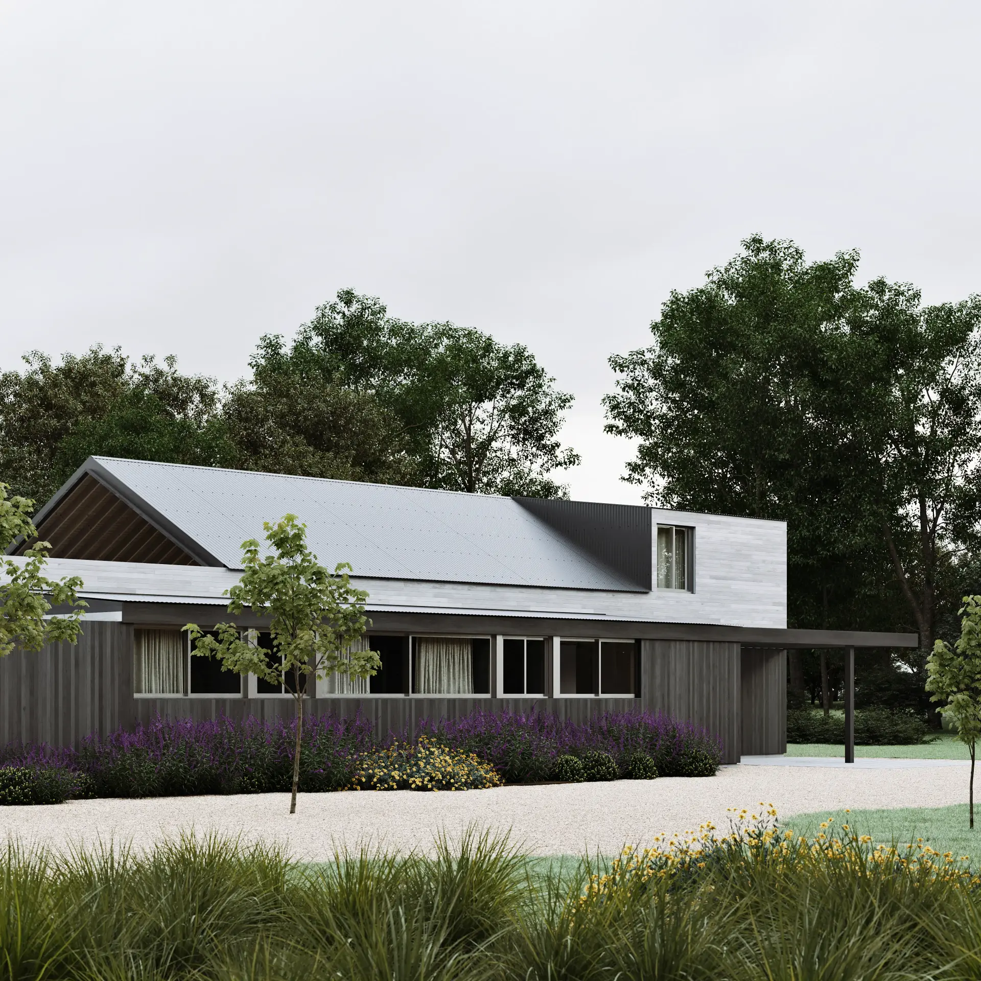 Intrépida - Estudio de arquitectura premium en Don Miguel, La Barra - Perspectiva