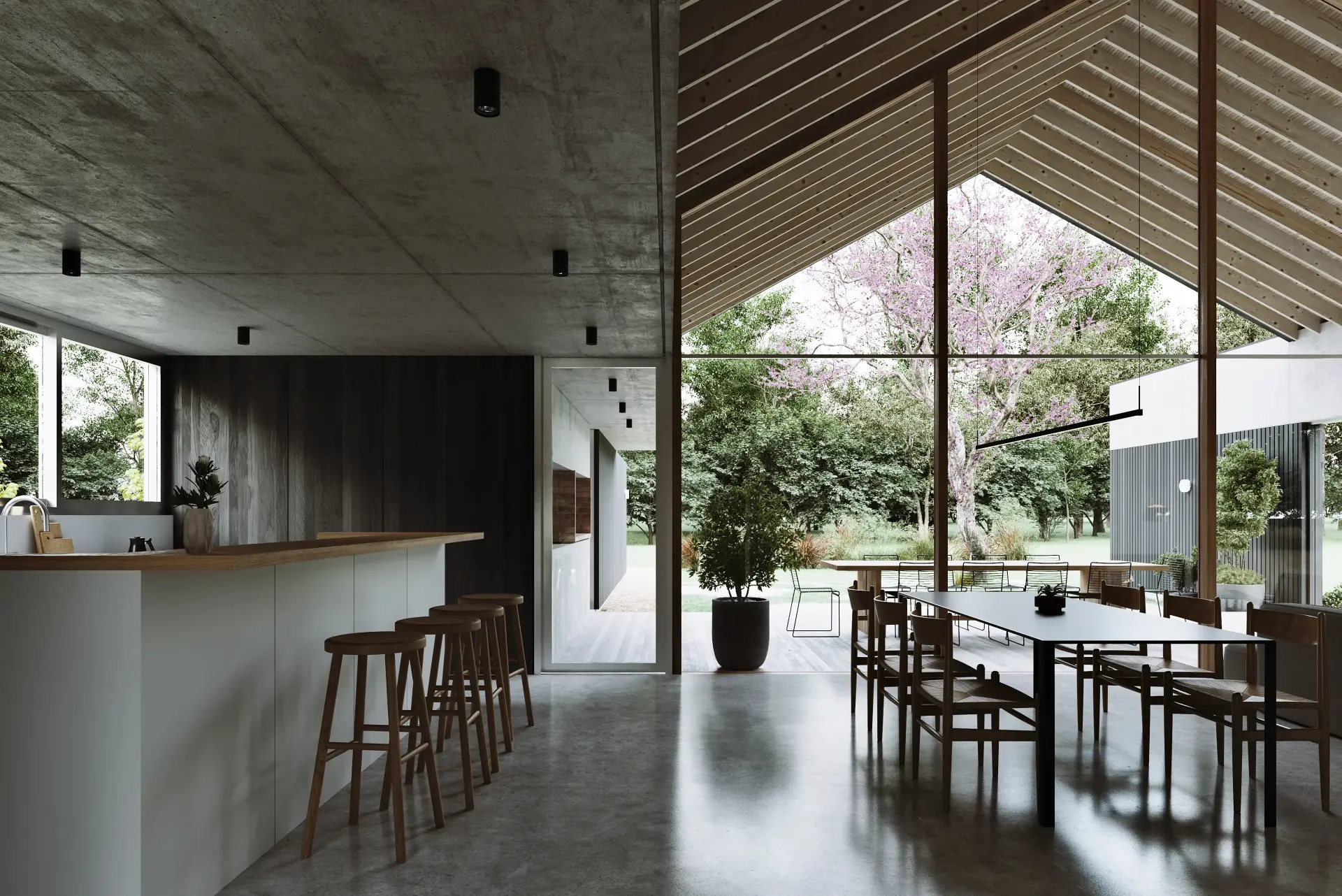 Intrépida - Estudio de arquitectura premium en Don Miguel, La Barra - Perspectiva