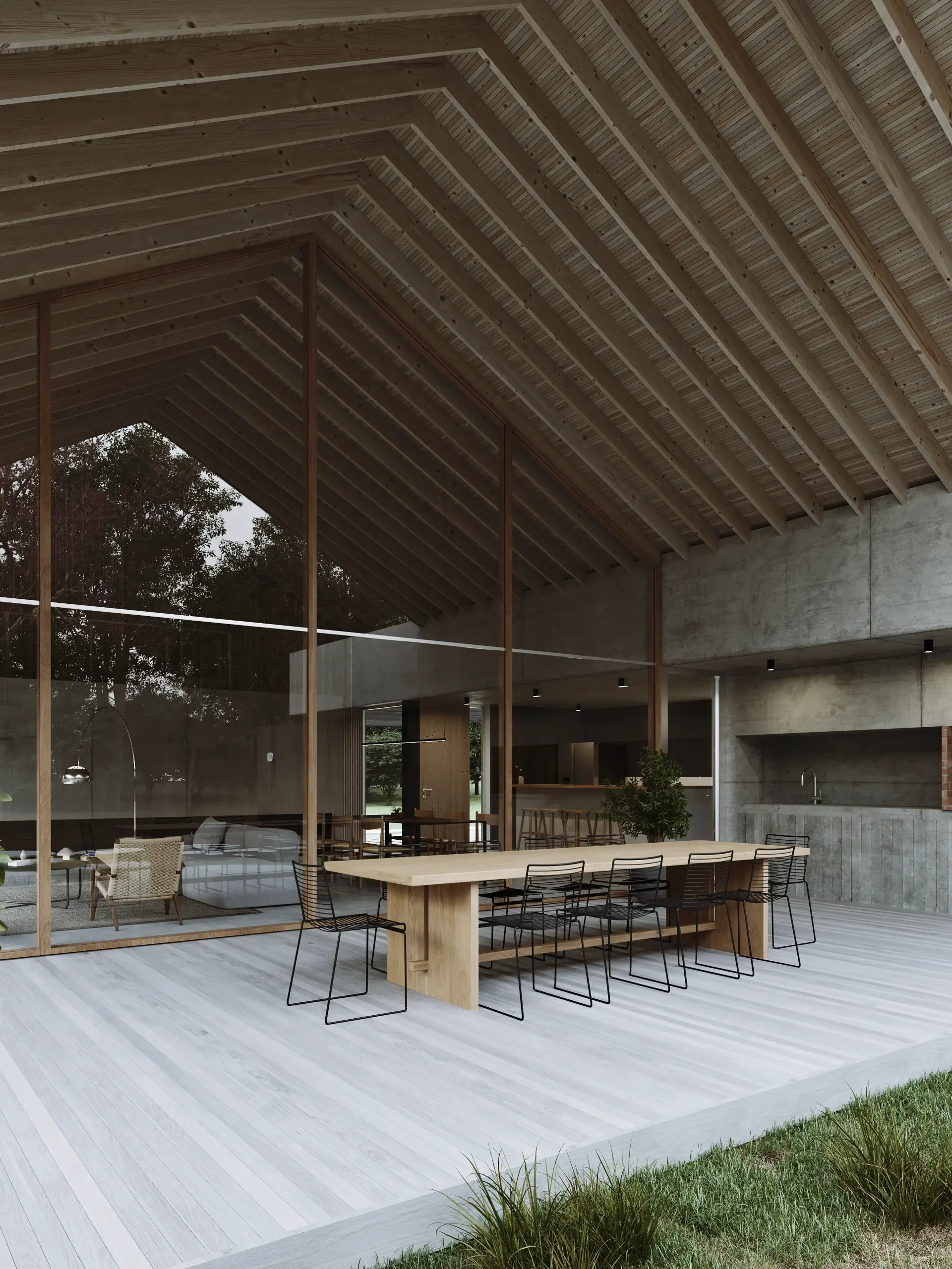 Intrépida - Estudio de arquitectura premium en Don Miguel, La Barra - Perspectiva